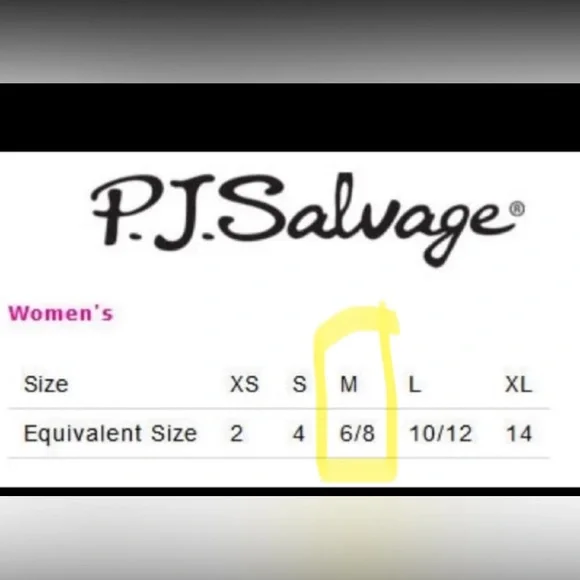 P.J. Savage pajama set gray let’s get cozy print EUC size M - Picture 10 of 10